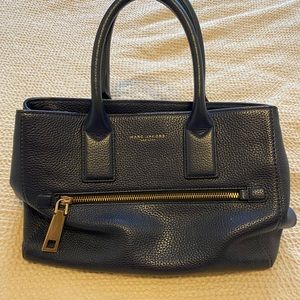 Marc Jacobs Open Top-handle Purse (ink blue)